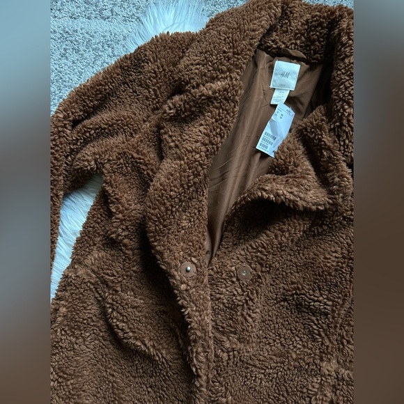 H&M oversized Teddy coat - Picture 7 of 10